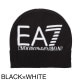 『ネコポス対応(2点まで)』EA7 EMPORIO ARMANI エンポリオアルマーニ ニットキャップ/ビーニー/VISIBILITY BEANIE WITH EA7 OVERSIZED LOGO メンズ