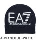 『ネコポス対応(2点まで)』EA7 EMPORIO ARMANI エンポリオアルマーニ ニットキャップ/ビーニー/VISIBILITY BEANIE WITH EA7 OVERSIZED LOGO メンズ