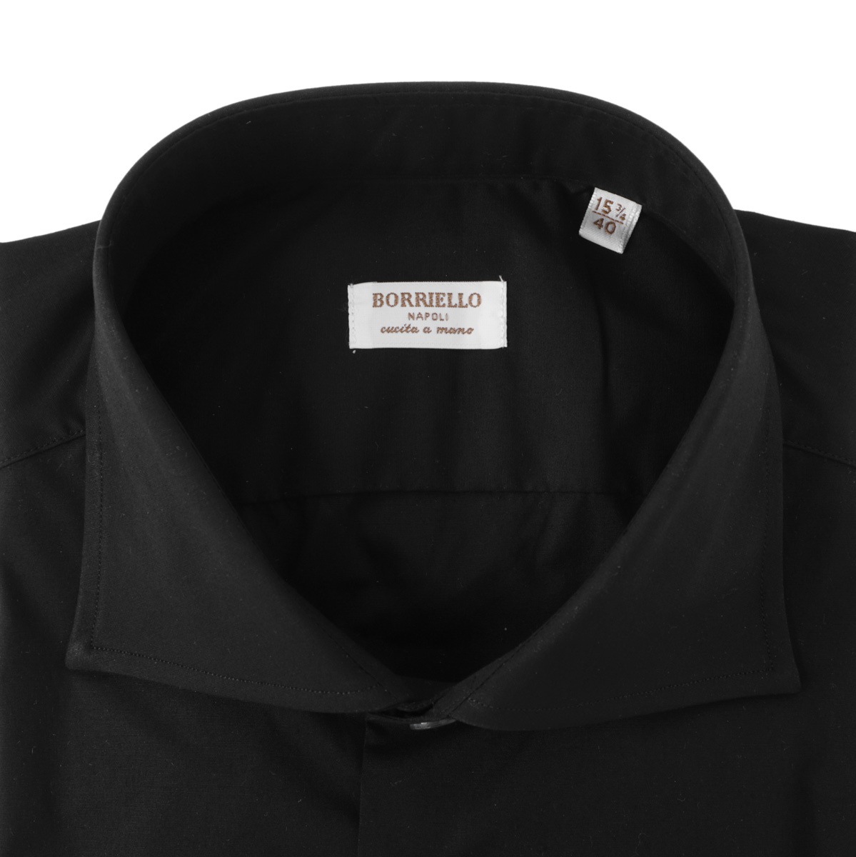 【訳あり】【アウトレット】BORRIELLO ボリエッロ ワイドカラーシャツ/セミワイドカラー フレンチカラー/MARECHIARO SLIM FIT メンズ