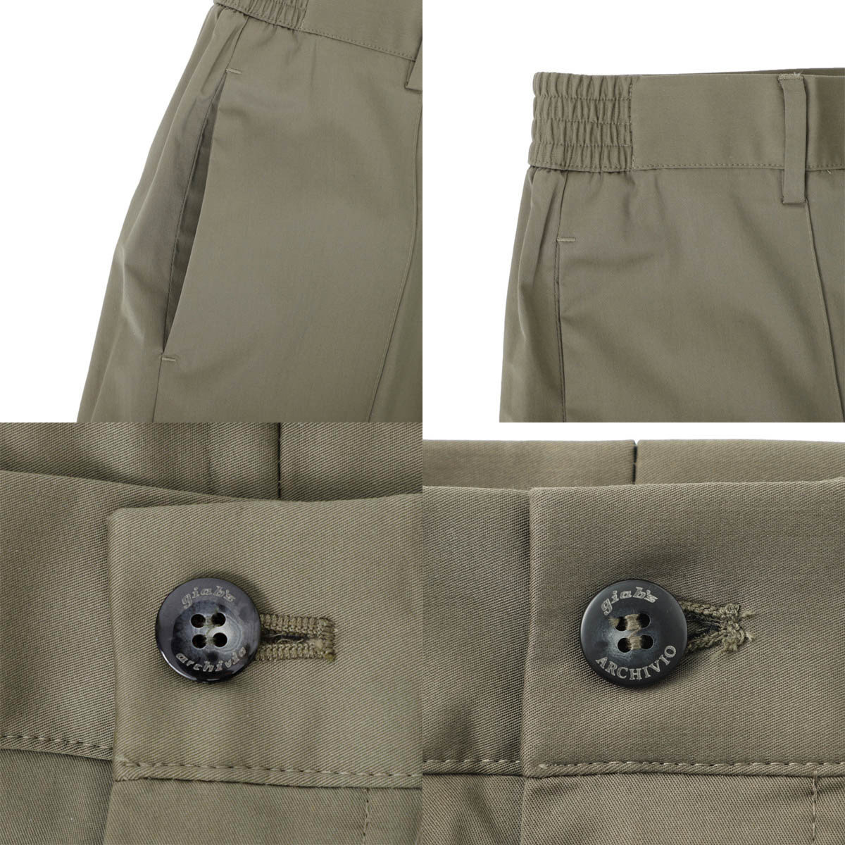 GIAB'S ARCHIVIO ジャブス アルキヴィオ イージースラックス/MASACCIO M1 メンズ