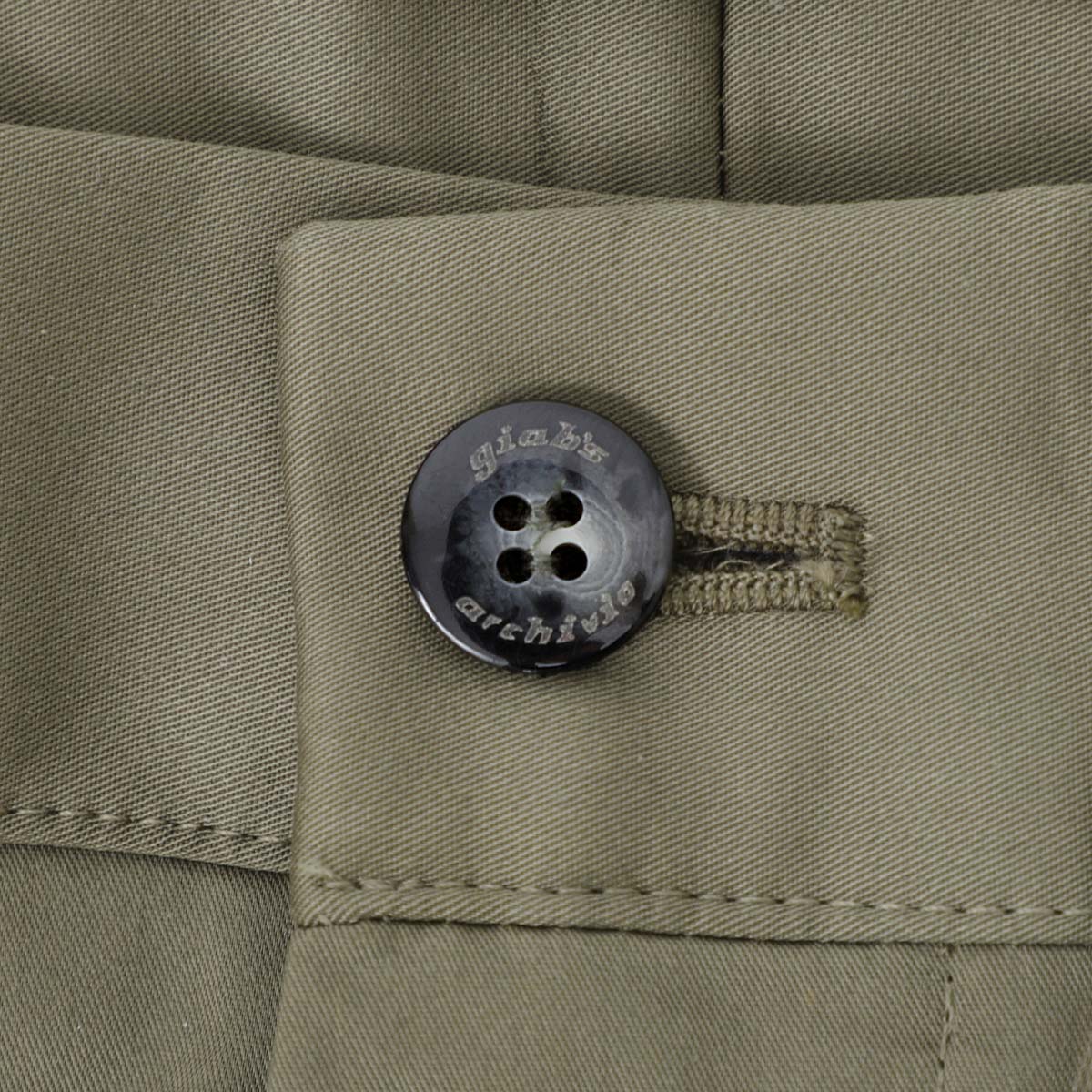 GIAB'S ARCHIVIO ジャブス アルキヴィオ イージースラックス/MASACCIO M1 メンズ