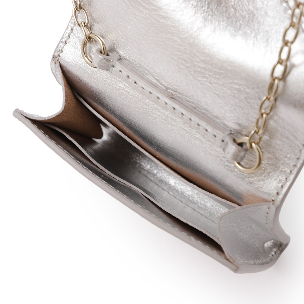 【1万円均一】【アウトレット】IL BISONTE イルビゾンテ チェーン付きカードケース/CARD CASE BIGALLO