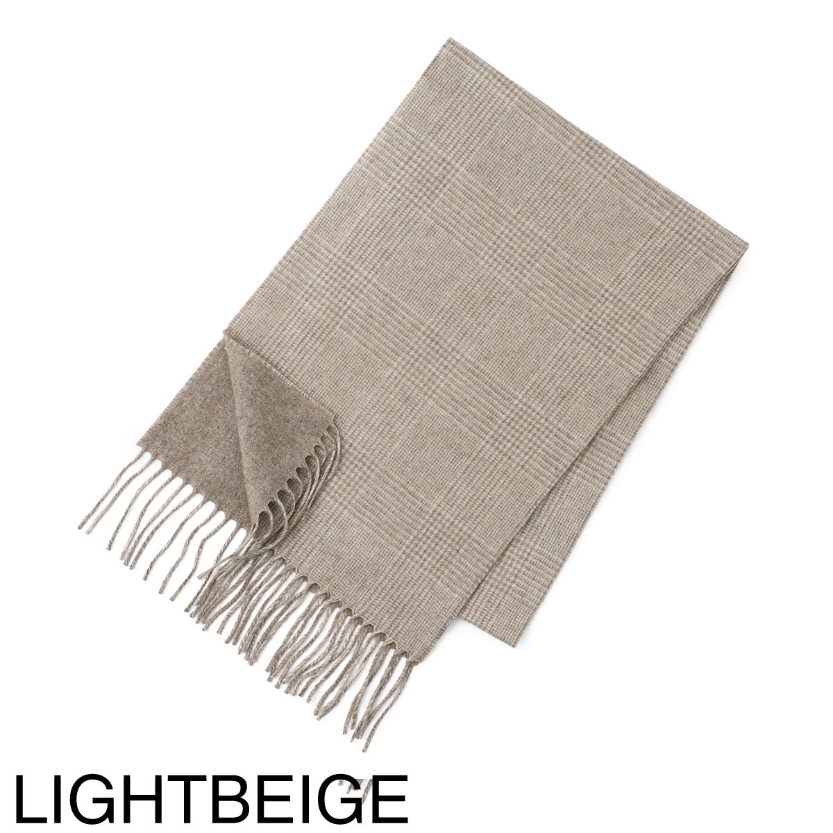 PIACENZA CASHMERE ピアチェンツァ カシミア シルク×カシミヤ マフラー/ストール メンズ