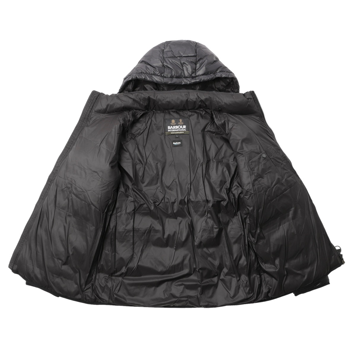 Barbour バブアー 中綿入り ブルゾン/INTERNATIONAL BALFOUR QUILTED HOODED JACKET メンズ