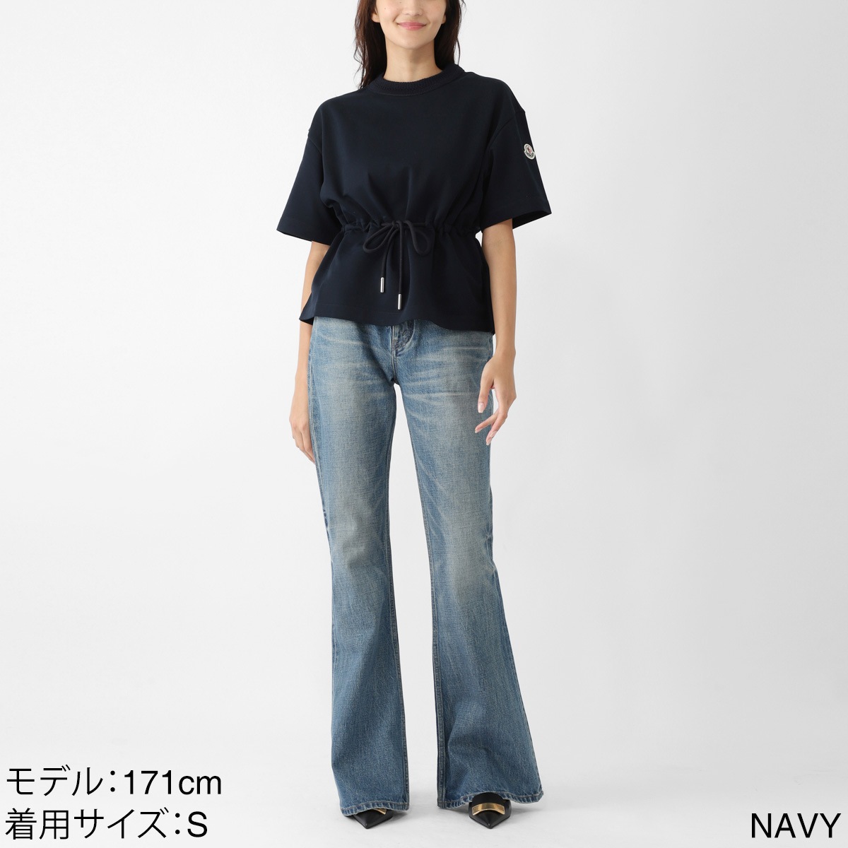 【アウトレット】【ラスト1点】MONCLER モンクレール クルーネックTシャツ レディース