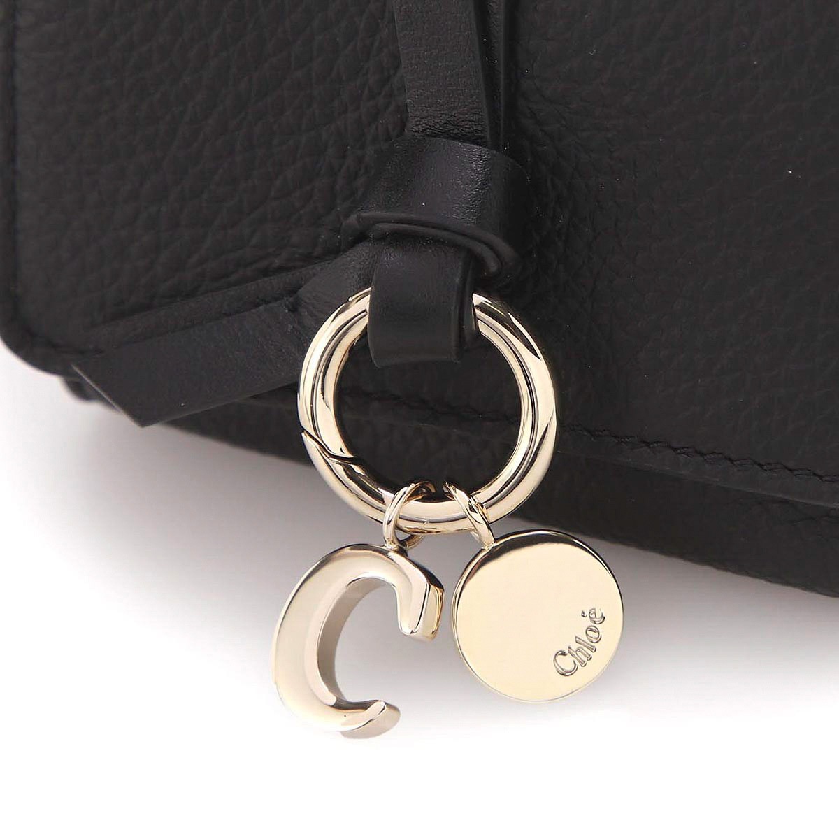 【訳あり】【アウトレット】 Chloe クロエ 3つ折り財布 小銭入れ付き/ALPHABET【返品交換不可】 レディース