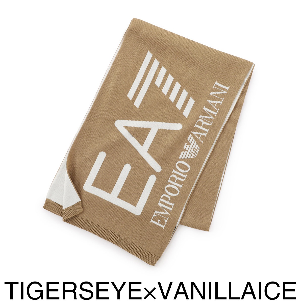 『ネコポス対応(1点まで)』EA7 EMPORIO ARMANI エンポリオアルマーニ マフラー/VISIBILITY SCARF WITH EA7 OVERSIZED LOGO メンズ