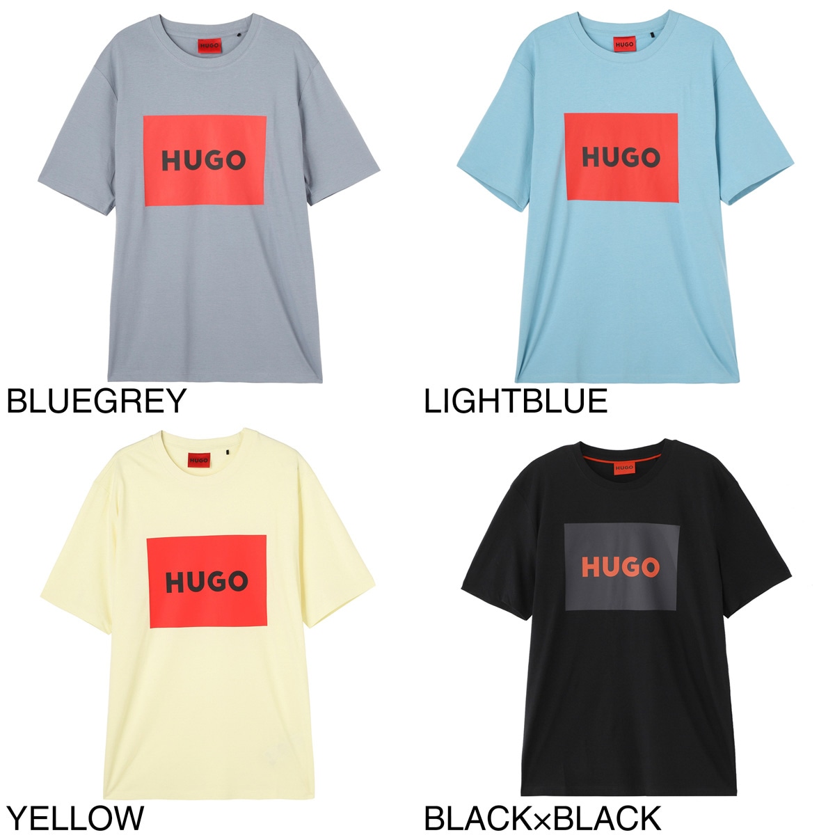 【タイムセール TOPS】HUGO HUGOBOSS ヒューゴヒューゴボス クルーネックTシャツ/DULIVE メンズ