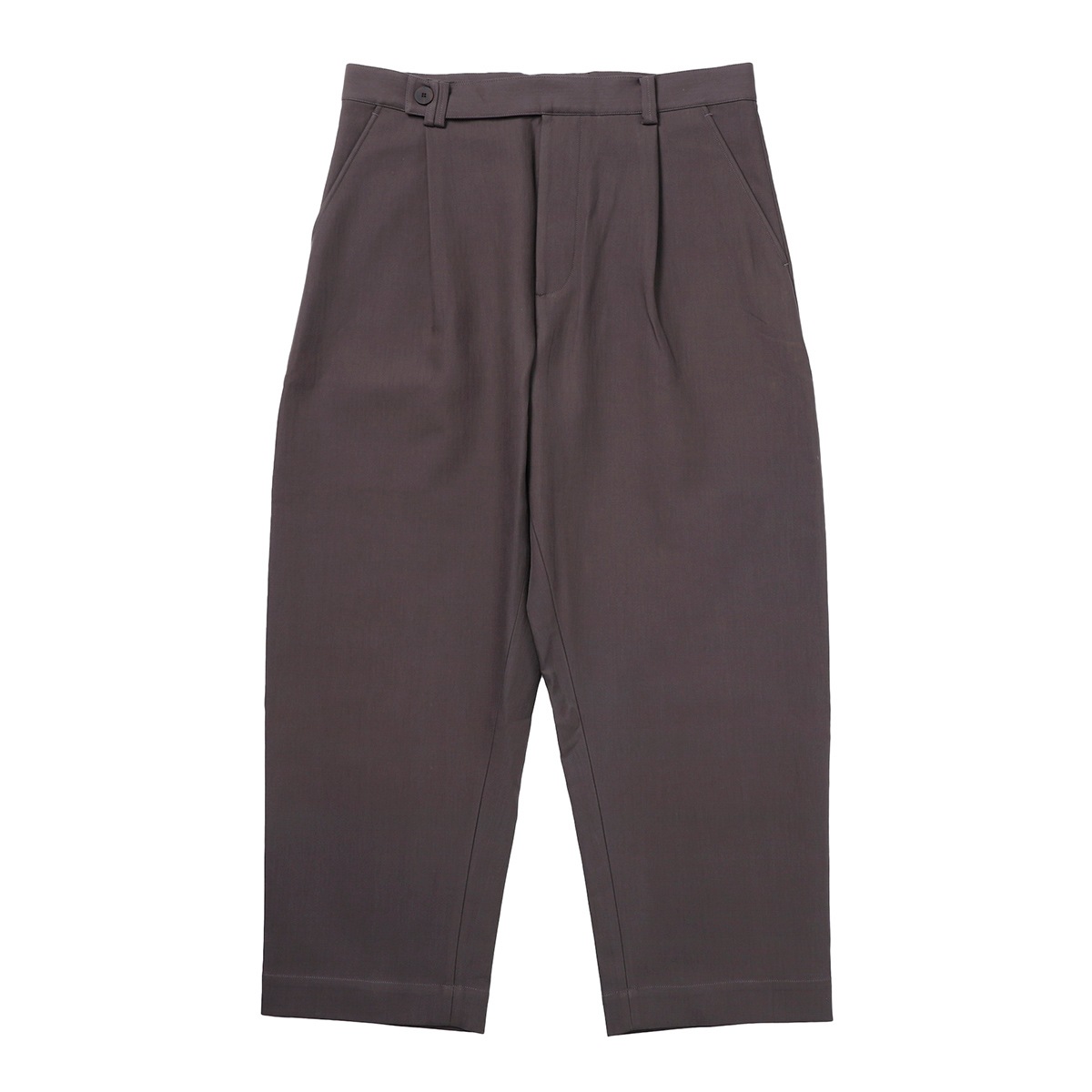 STUDIO NICHOLSON スタジオニコルソン プリーツテーパードパンツ STUDIO NICHOLSON 22SS DEEP PLEAT VOLUME PANTS style.2022.3.9