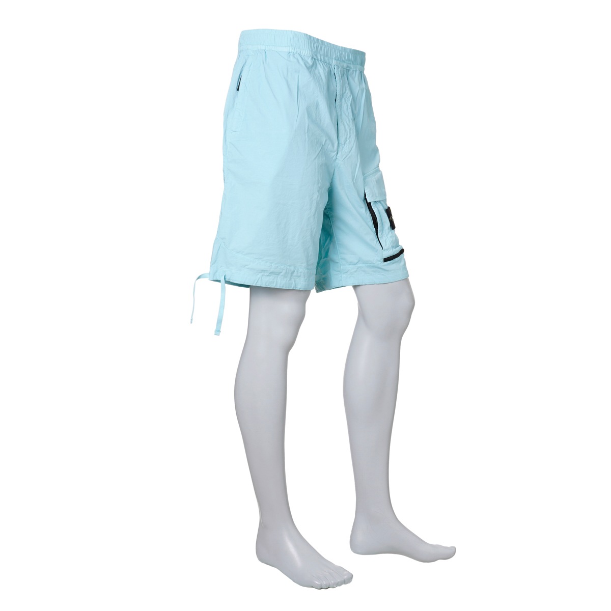 STONE  ストーンアイランド ハーフパンツ 水色 ライトブルー アウトレット】【ラスト1点】STONE ISLAND ストーンアイランド ハーフ