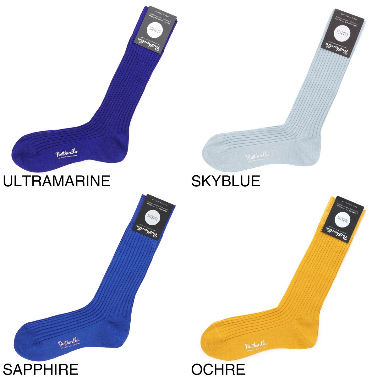 【ネコポス対応(3点まで)】Pantherella パンセレラ ソックス/CLASSIC COLLECTION メンズ