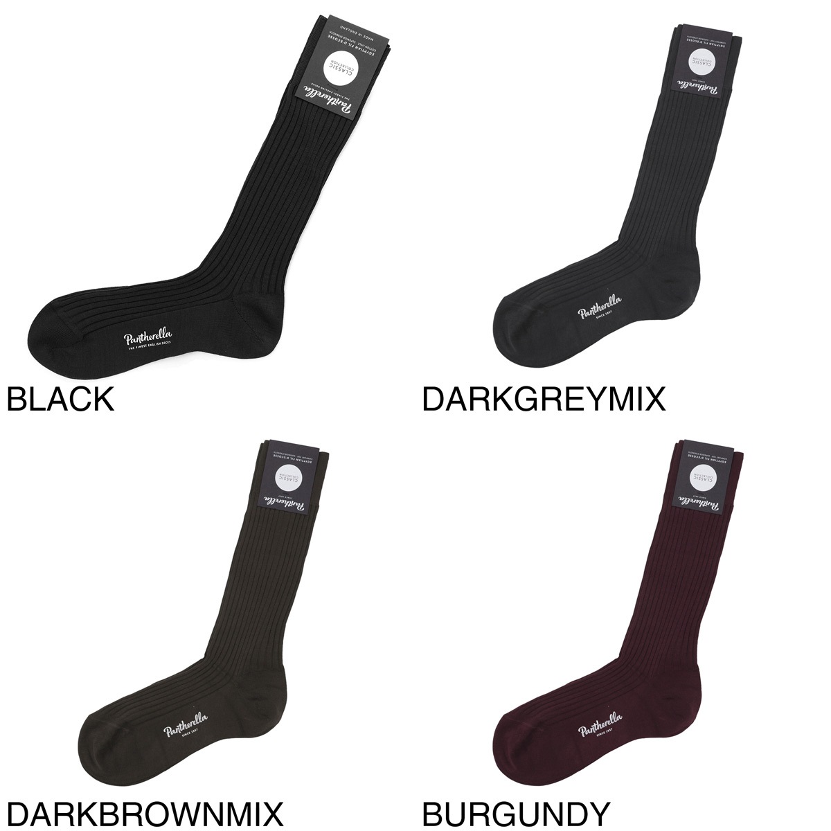 【ネコポス対応(3点まで)】Pantherella パンセレラ ソックス/CLASSIC COLLECTION メンズ