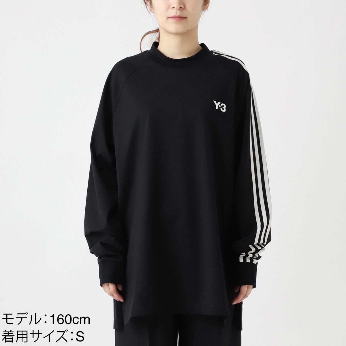Y-3 ワイスリー クルーネック 長袖Tシャツ/3S LS TEE | メンズ 