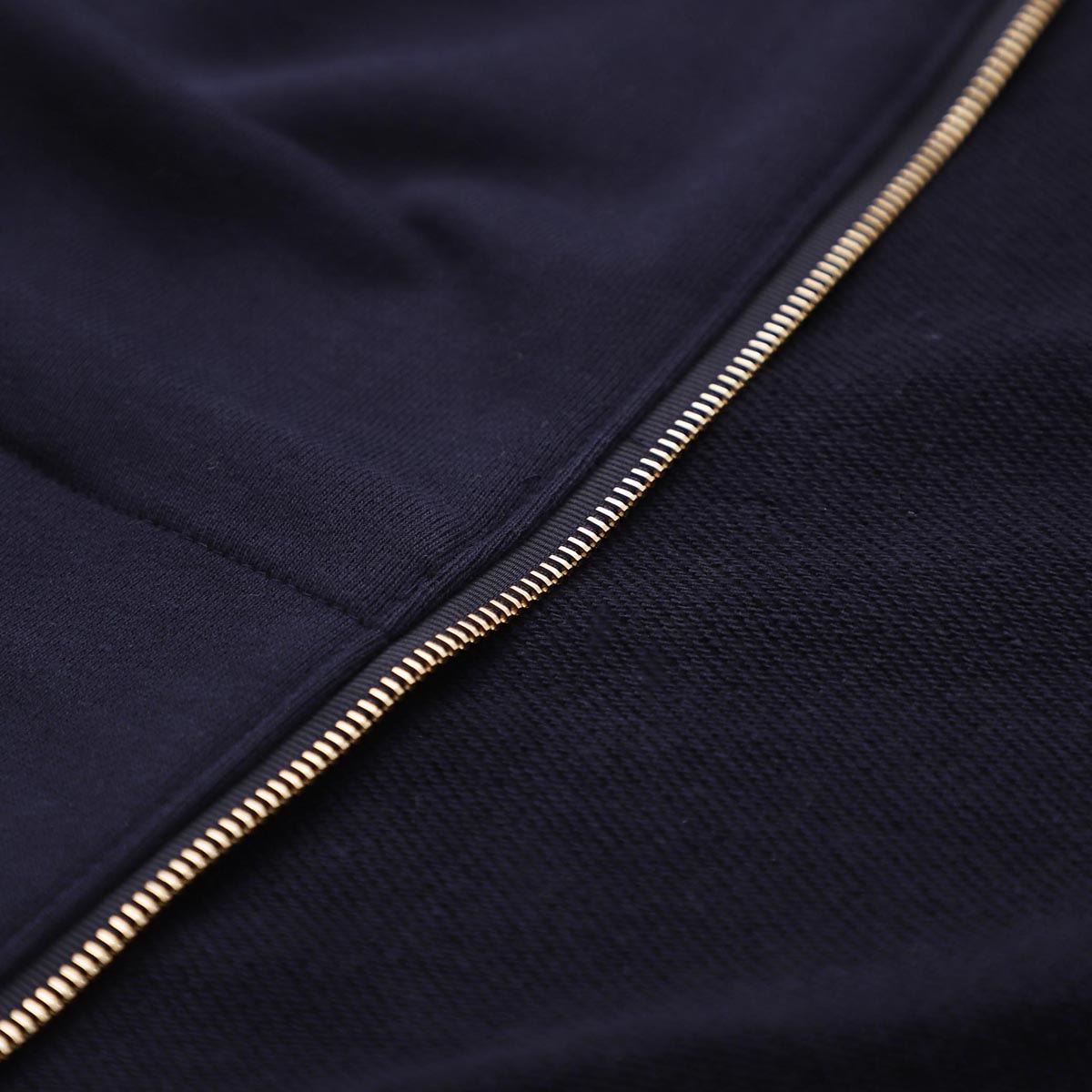 トムブラウン/ネイビーワッフル ラグランスリーブ 4BARフーディー/M