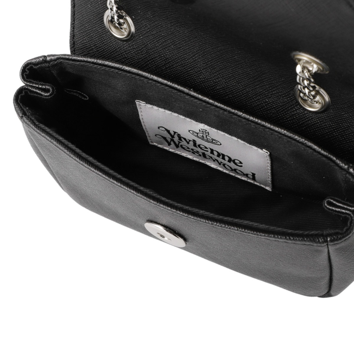 Vivienne Westwood ヴィヴィアンウエストウッド ショルダーバッグ/ミニバッグ/BIOGREEN SAFFIANO SHOULDER BAG S レディース