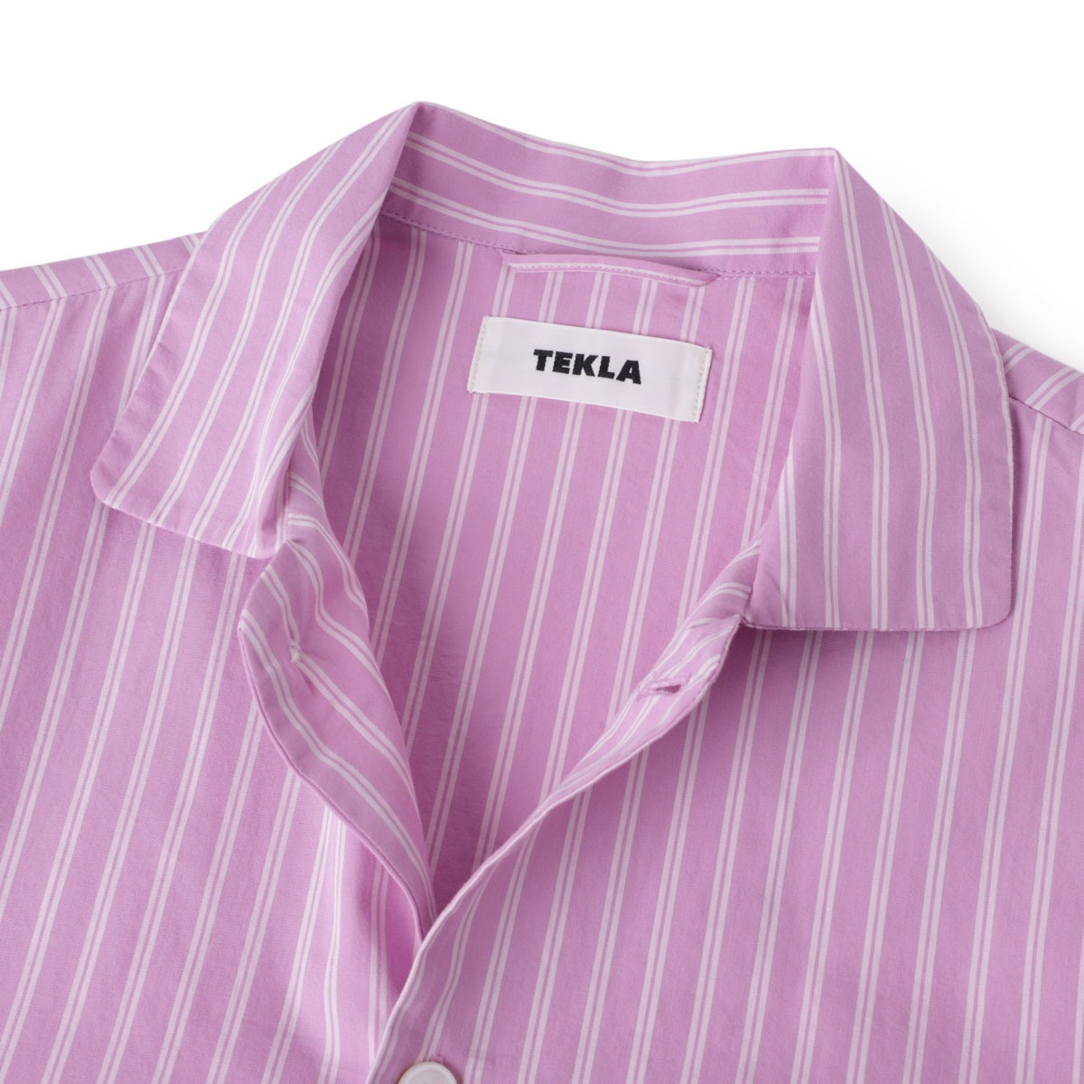 TEKLA テクラ パジャマ シャツ/カジュアルシャツ/POPLIN LONG-SLEEVED