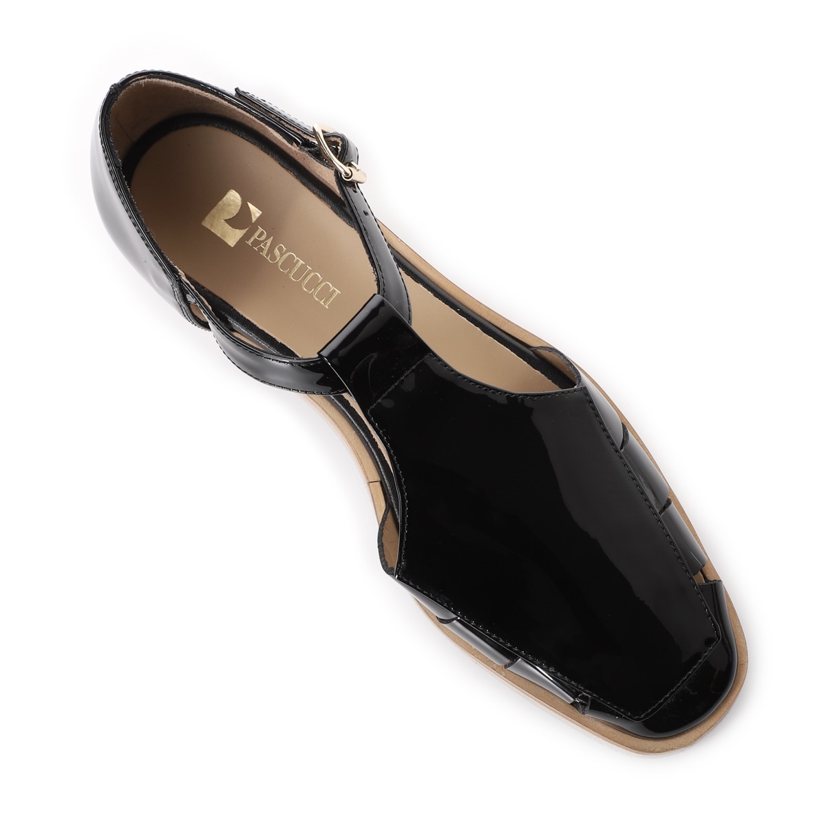 PASCUCCI パスクッチ サンダル/グルカサンダル/SMART エナメル