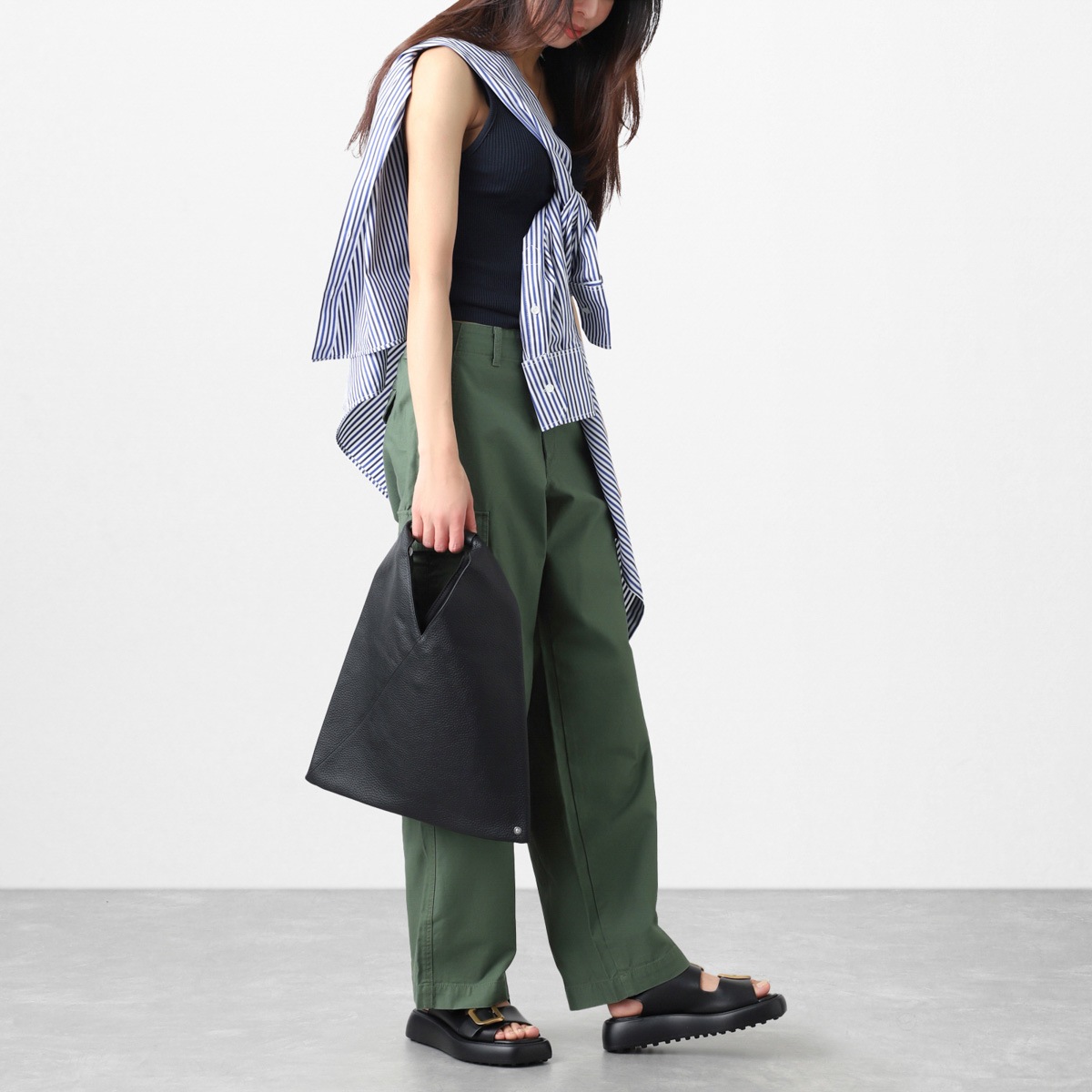 【アウトレット】MM6 Maison Margiela エムエム 6 メゾンマルジェラ トートバッグ/SMALL JAPANESE HANDBAG レディース