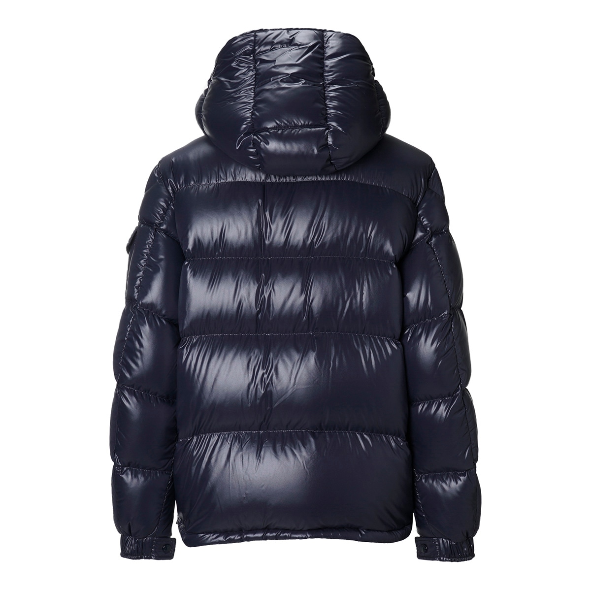 モンクレールMONCLER Mauryダウンジャケット MONCLER (モンクレール) ロゴプリント フード アノラック ダウン