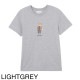 【アウトレット】『ネコポス対応(1点まで)』MAISON KITSUNE メゾンキツネ クルーネックTシャツ/DRESSED FOX REGULAR TEE-SHIRT レディース