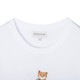 【アウトレット】『ネコポス対応(1点まで)』MAISON KITSUNE メゾンキツネ クルーネックTシャツ/DRESSED FOX REGULAR TEE-SHIRT レディース