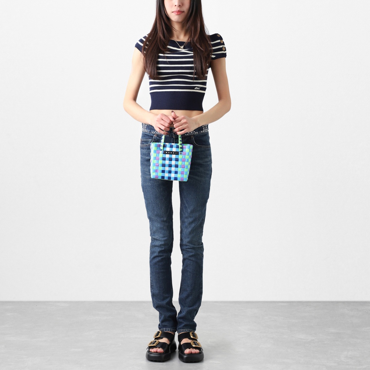 MARNI マルニ ハンドバッグ/かごバッグ KIDS キッズ/MICRO BASKET BAG キッズ