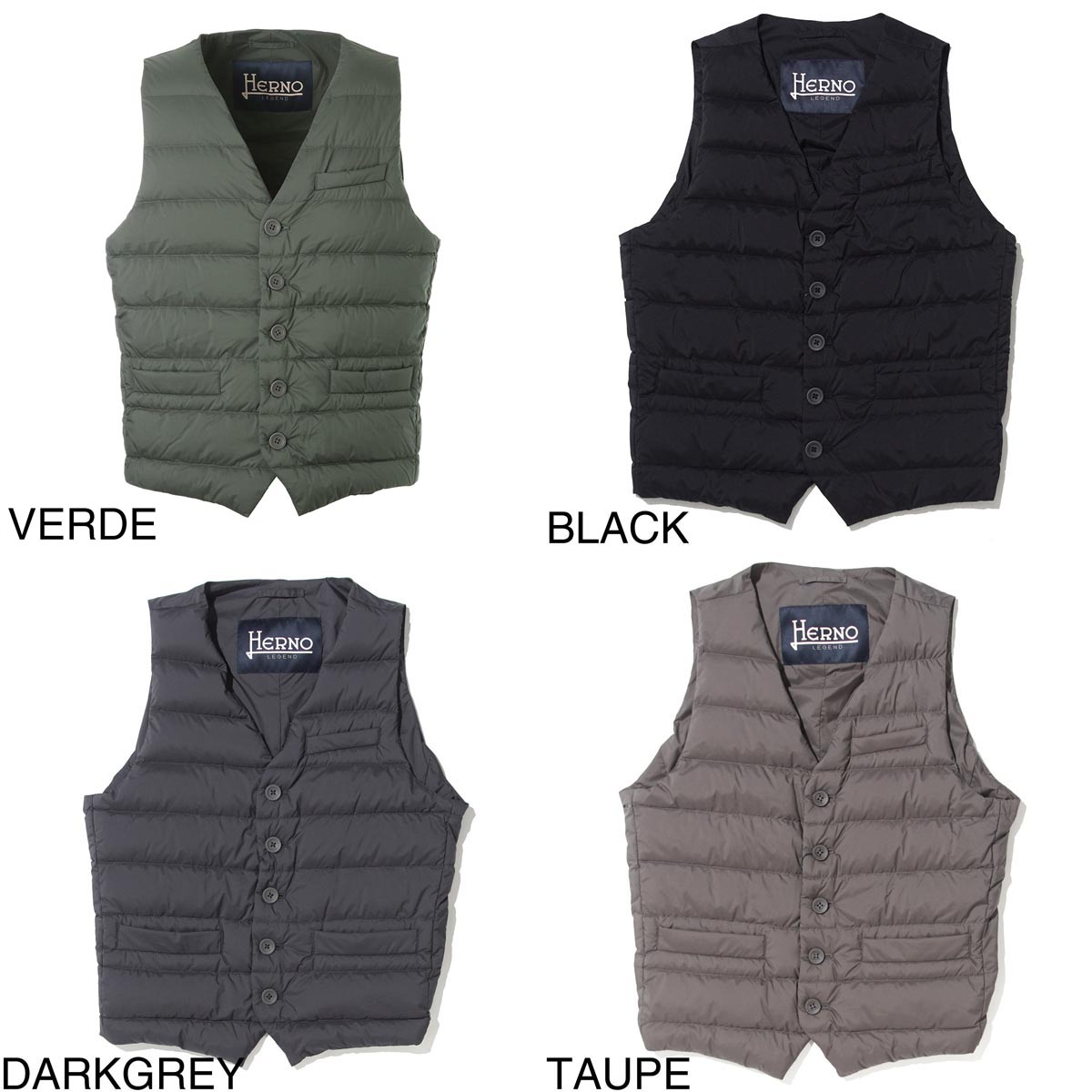 アウトレット】HERNO ヘルノ ダウンベスト/LEGEND IL GILET【大きい