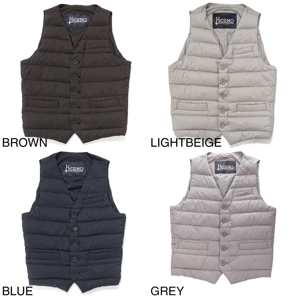アウトレット】HERNO ヘルノ ダウンベスト/LEGEND IL GILET【大きい