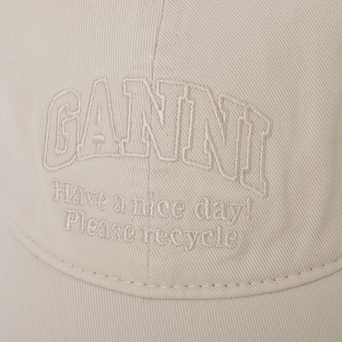 GANNI ガニー ベースボールキャップ レディース