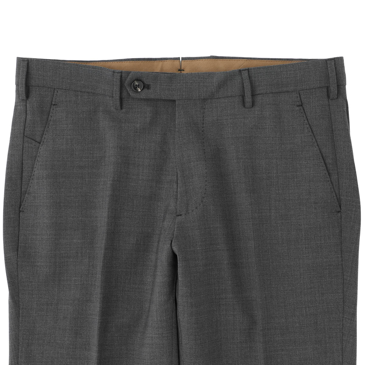 【アウトレット】【ラスト1点】BERWICH ベルウィッチ ノープリーツ スラックス/ウールパンツ/MORELLO WOOL POLY STRETCH メンズ