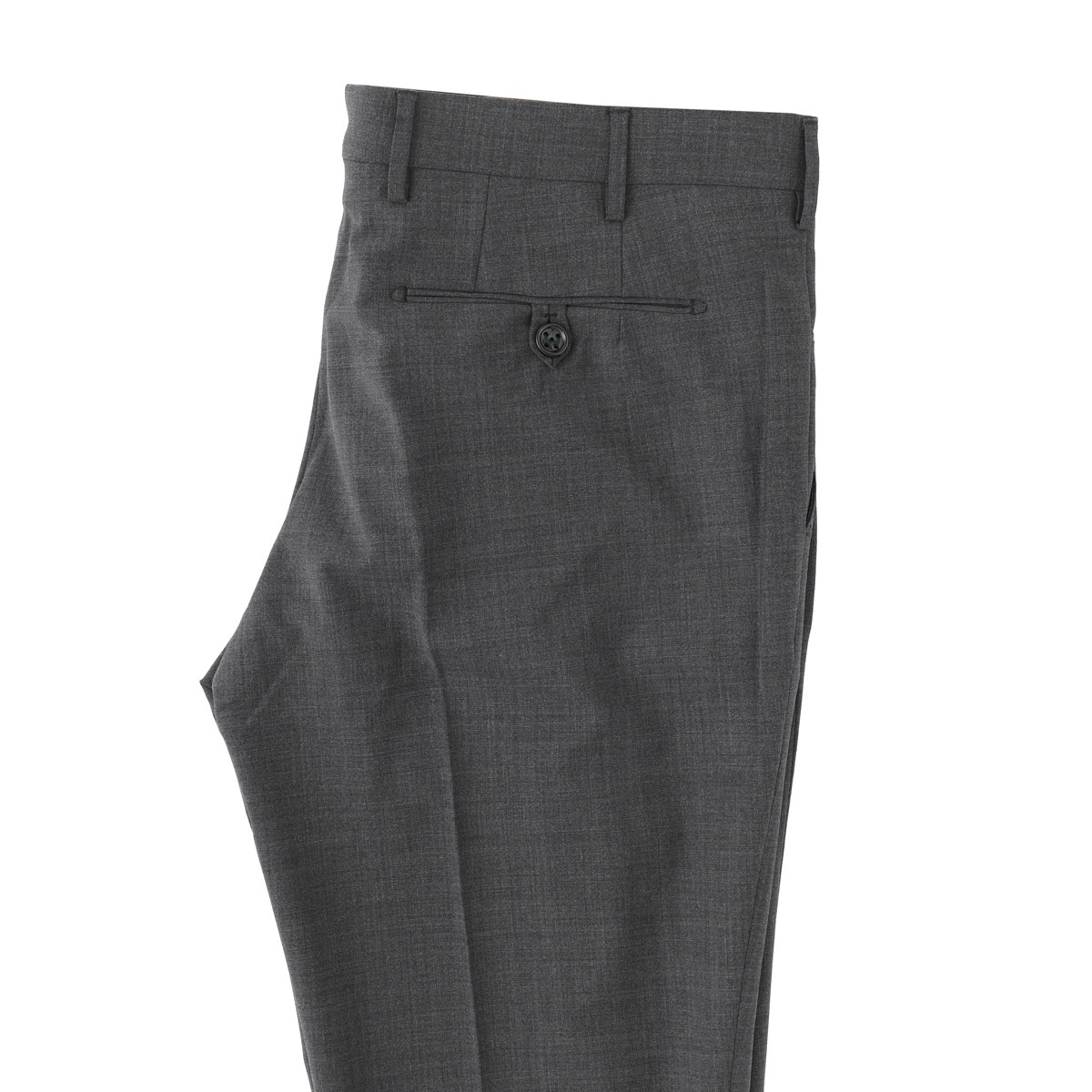 【アウトレット】【ラスト1点】BERWICH ベルウィッチ ノープリーツ スラックス/ウールパンツ/MORELLO WOOL POLY STRETCH メンズ