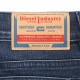 【アウトレット】DIESEL ディーゼル ジップフライジーンズ/フレアジーンズ KIDS キッズ ガールズ/1978-J フレア ワイドレッグデニムパンツ ウォッシュ加工 レディース