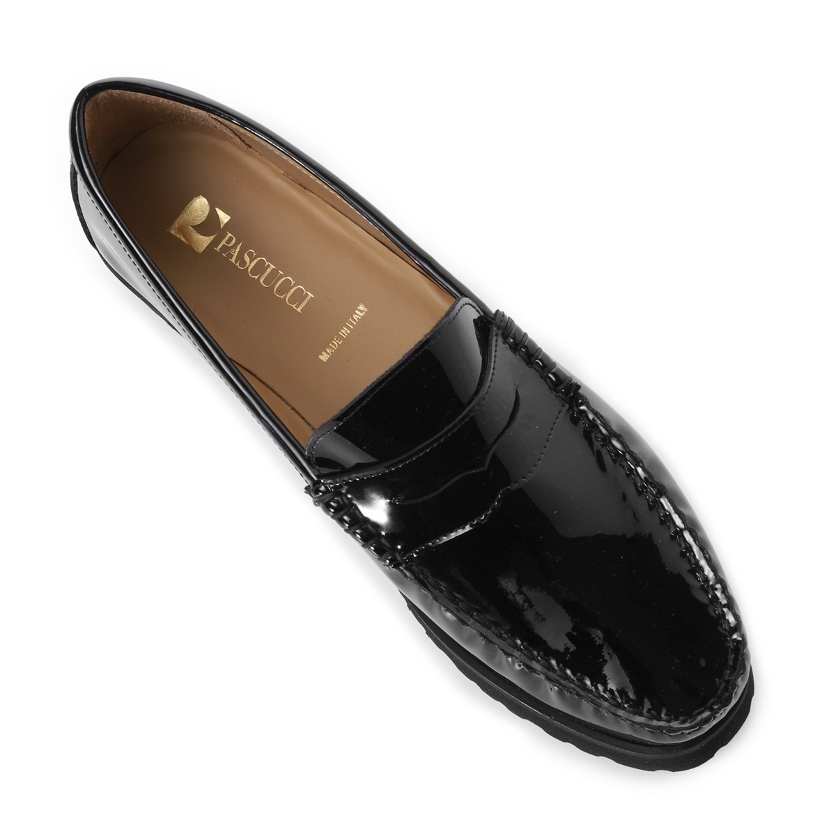 PASCUCCI パスクッチ ローファー/KIA ベーシックローファー 軽量 オフィスカジュアル【大きいサイズあり】 レディース