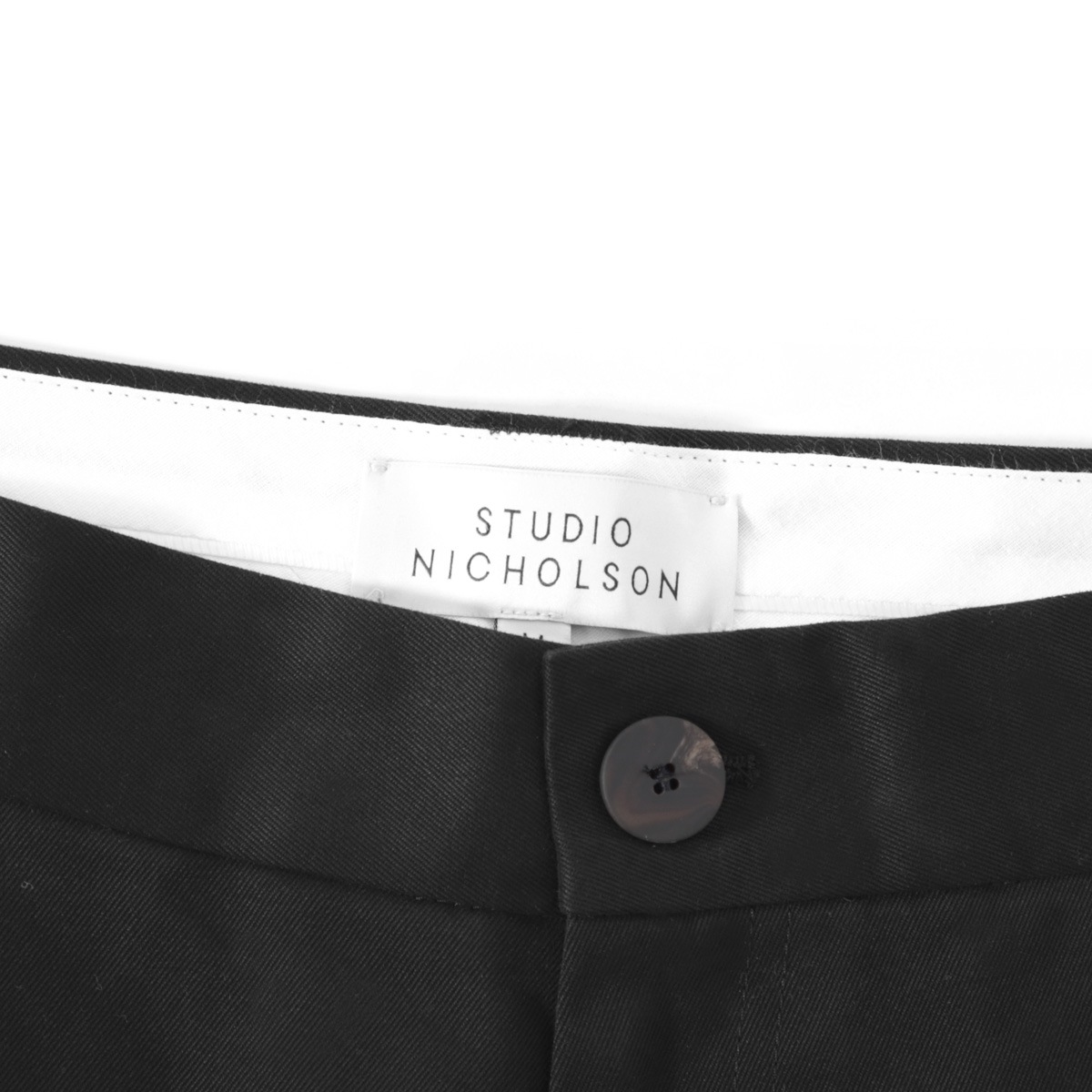 STUDIO NICHOLSON スタジオ ニコルソン コットンパンツ/ボリュームパンツ/SORTE DEEP PLEAT VOLUME PANT メンズ