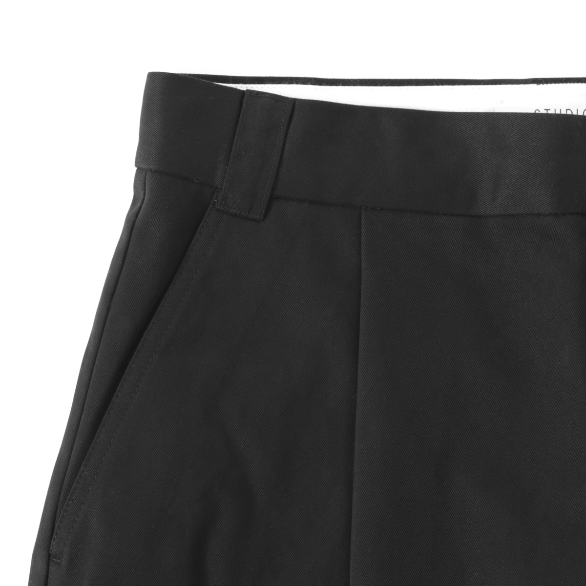 STUDIO NICHOLSON スタジオ ニコルソン コットンパンツ/ボリュームパンツ/SORTE DEEP PLEAT VOLUME PANT メンズ