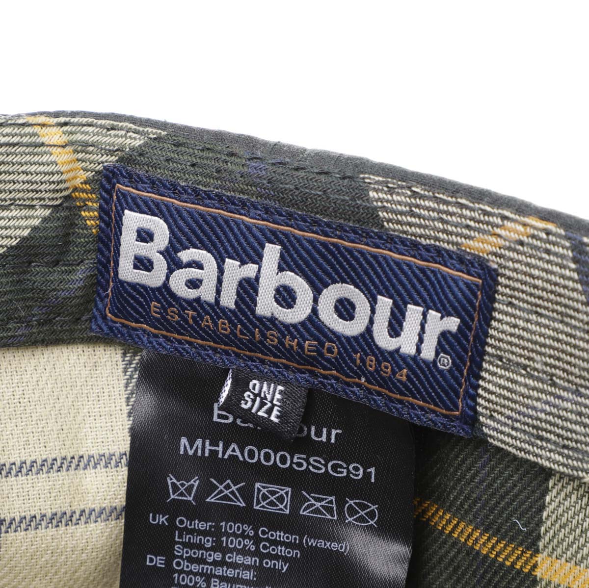 Barbour バブアー ベースボールキャップ/BARBOUR WAX SPORTS CAP メンズ
