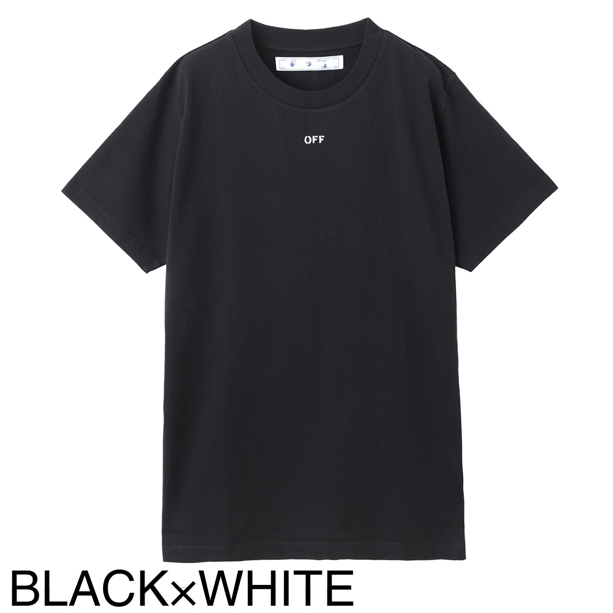 【アウトレット】Off-White オフホワイト クルーネックTシャツ/STENCIL S/S SLIM TEE メンズ