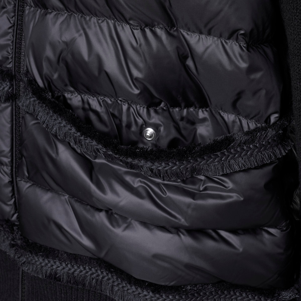 MONCLER モンクレール ダウン切り替え ジップカーディガン