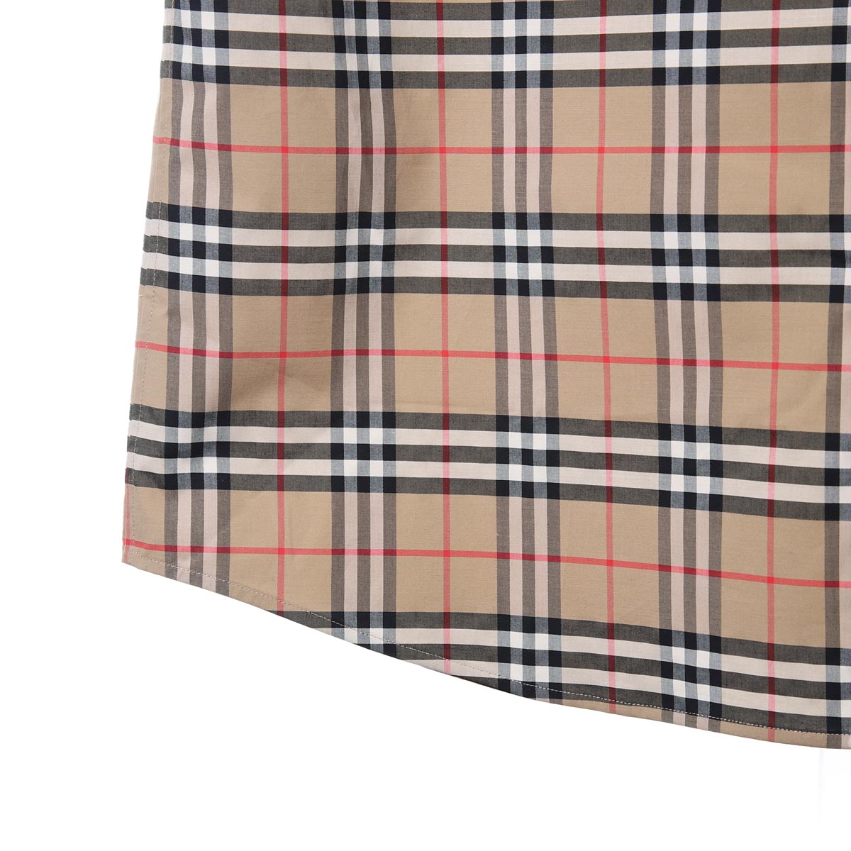 BURBERRY バーバリー 半袖シャツ/SHORTSLEEVE SMALLSCALECHECK STRETCH