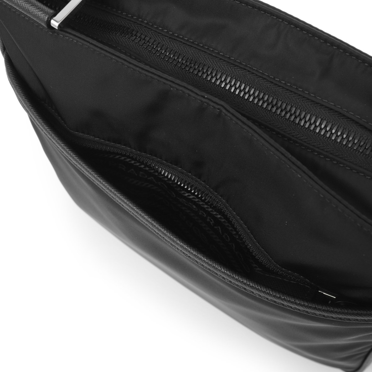 【アウトレット】PRADA プラダ ショルダーバッグ/RE-NYLON×SAFFIANOLEATHER メンズ