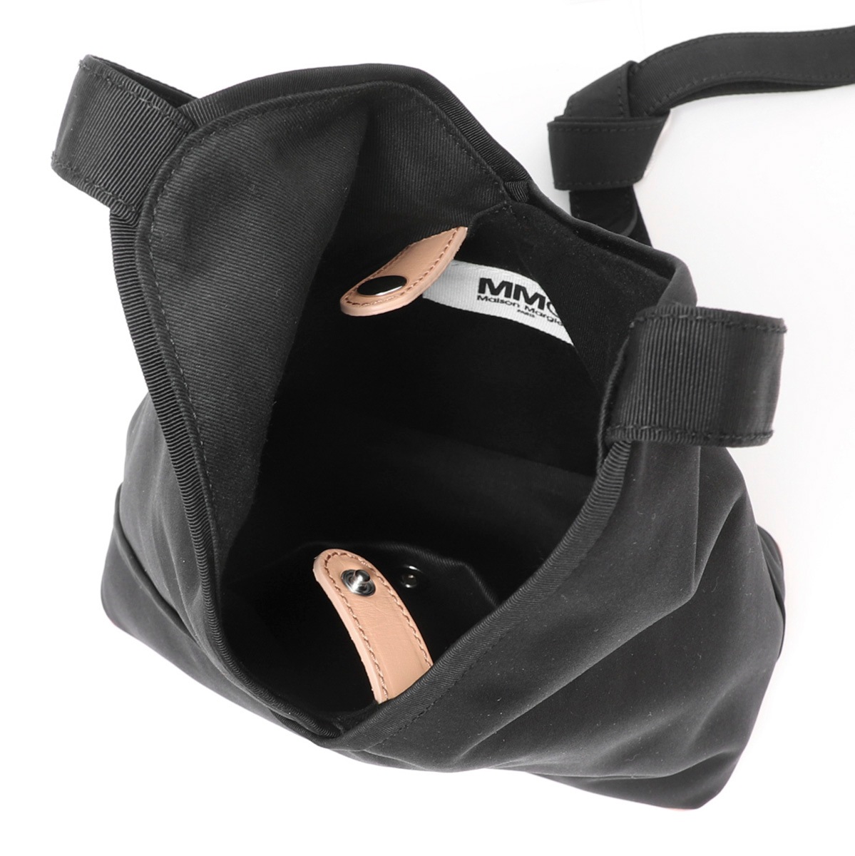 バッグ MM6 BALLET SHOE JAPANESE BAG MM6 Ballet Shoe Japanese Bag- Black - LE POINT
