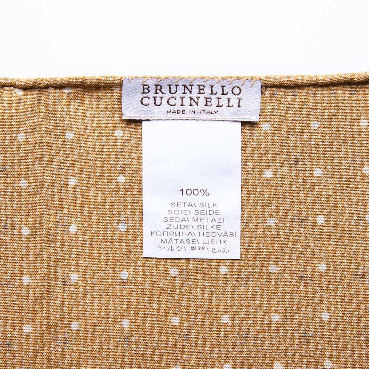 BRUNELLO CUCINELLI ブルネロクチネリ ポケットチーフ メンズ