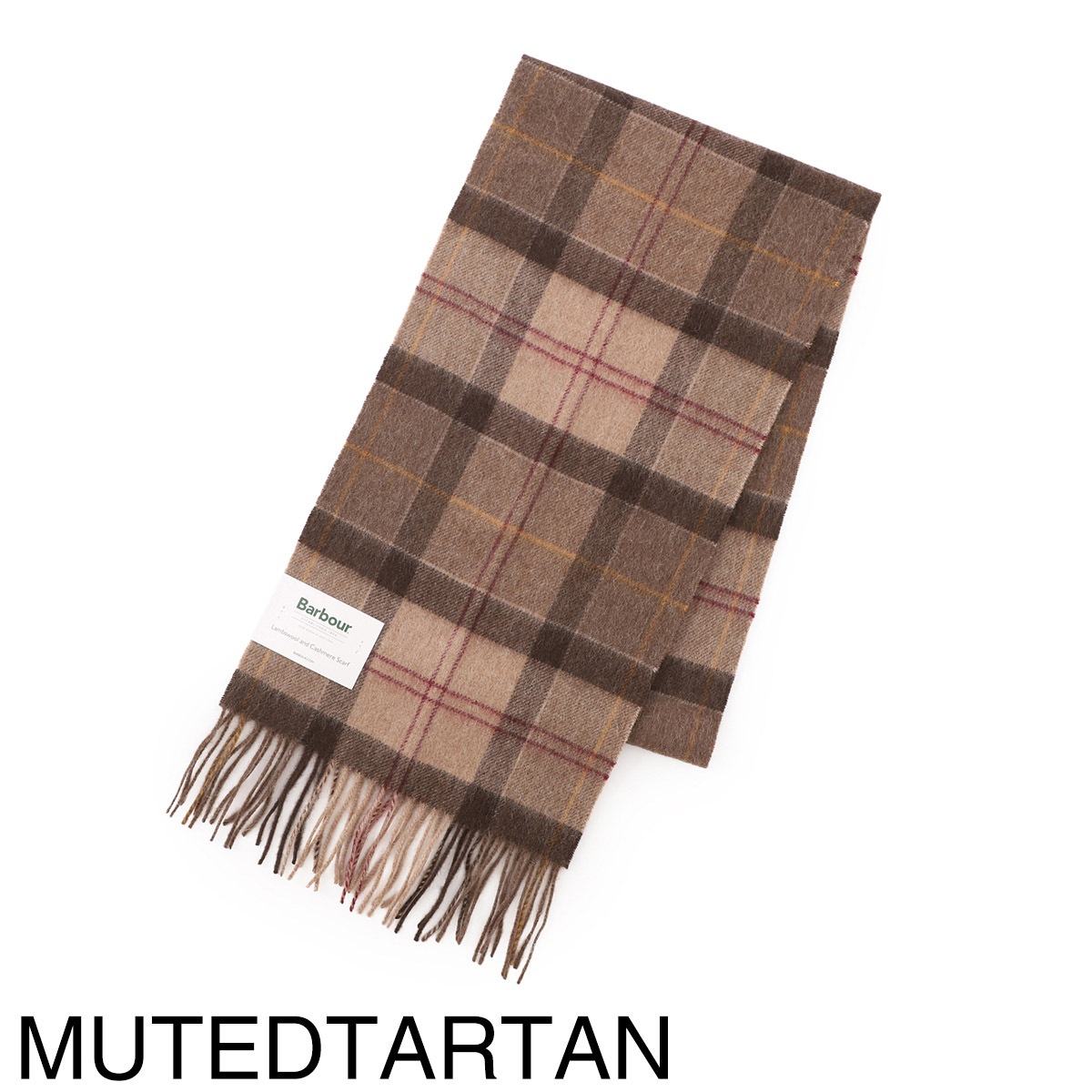 『ネコポス対応(1点まで)』Barbour バブアー マフラー/BARBOUR TARTAN SCARF
