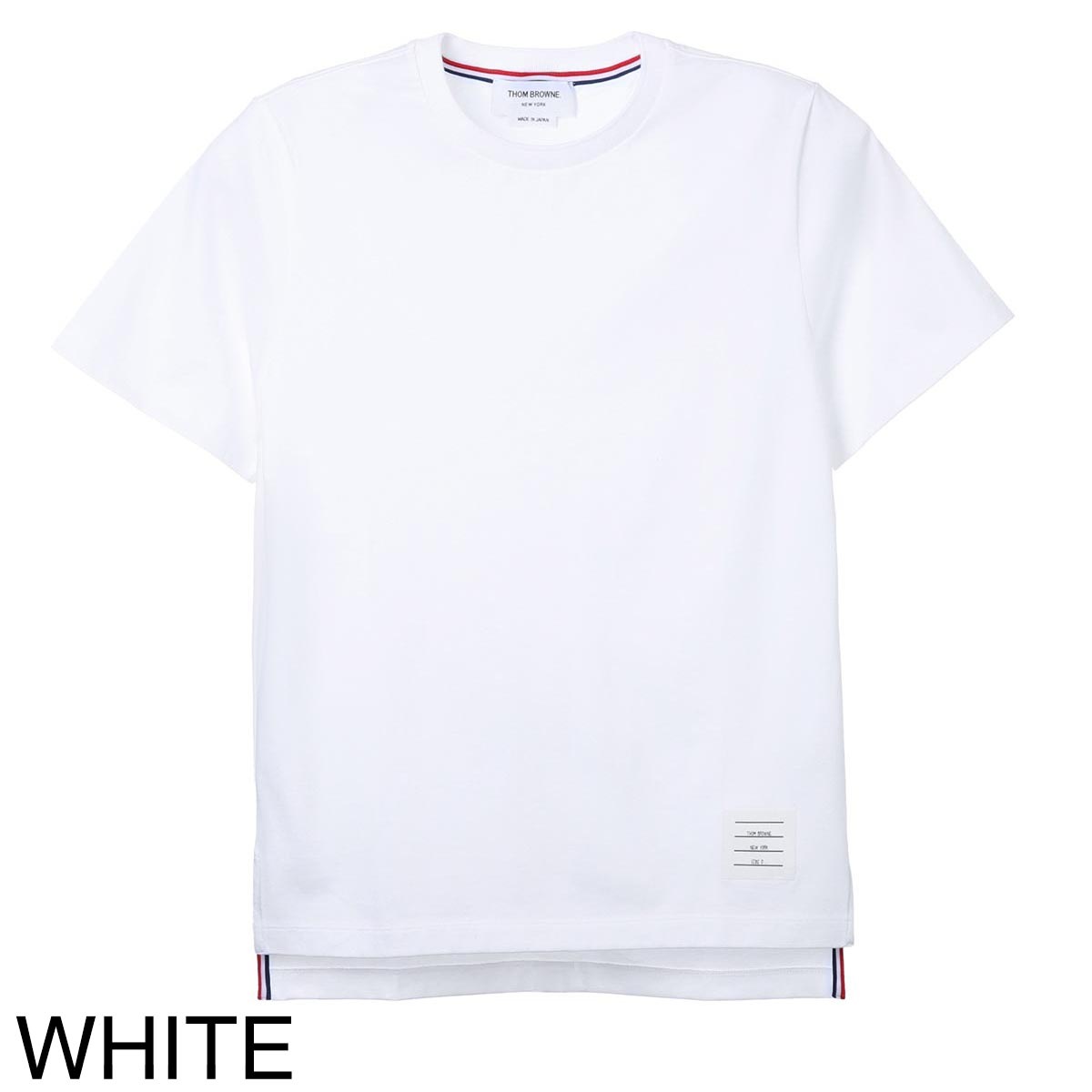 アウトレット】THOM BROWNE. トムブラウン クルーネック Tシャツ