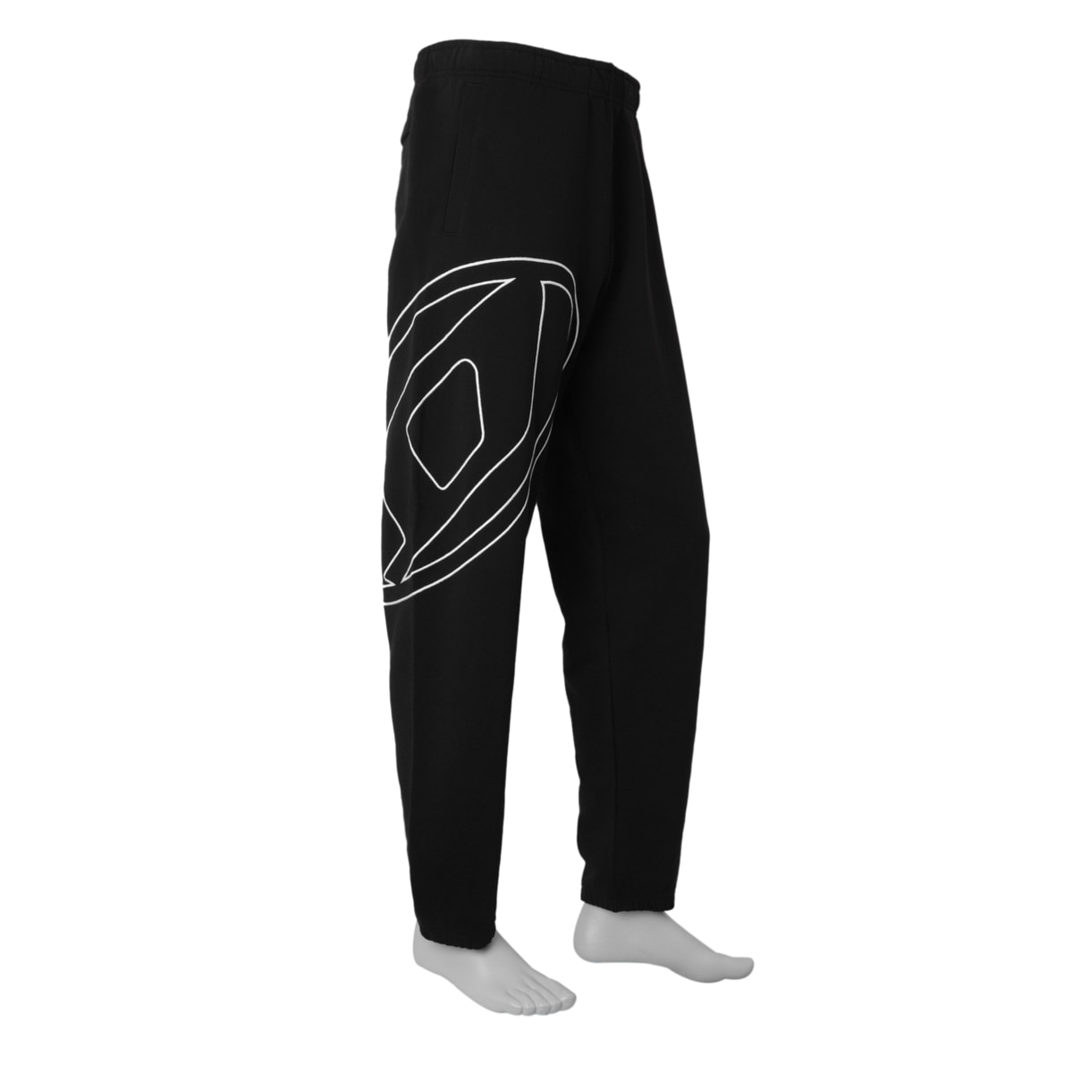 DIESEL スウェットパンツ P-Marky-R2 【Lサイズ】 P-MARKY-R2 Sweatpants with marble wash treatment｜ブルー