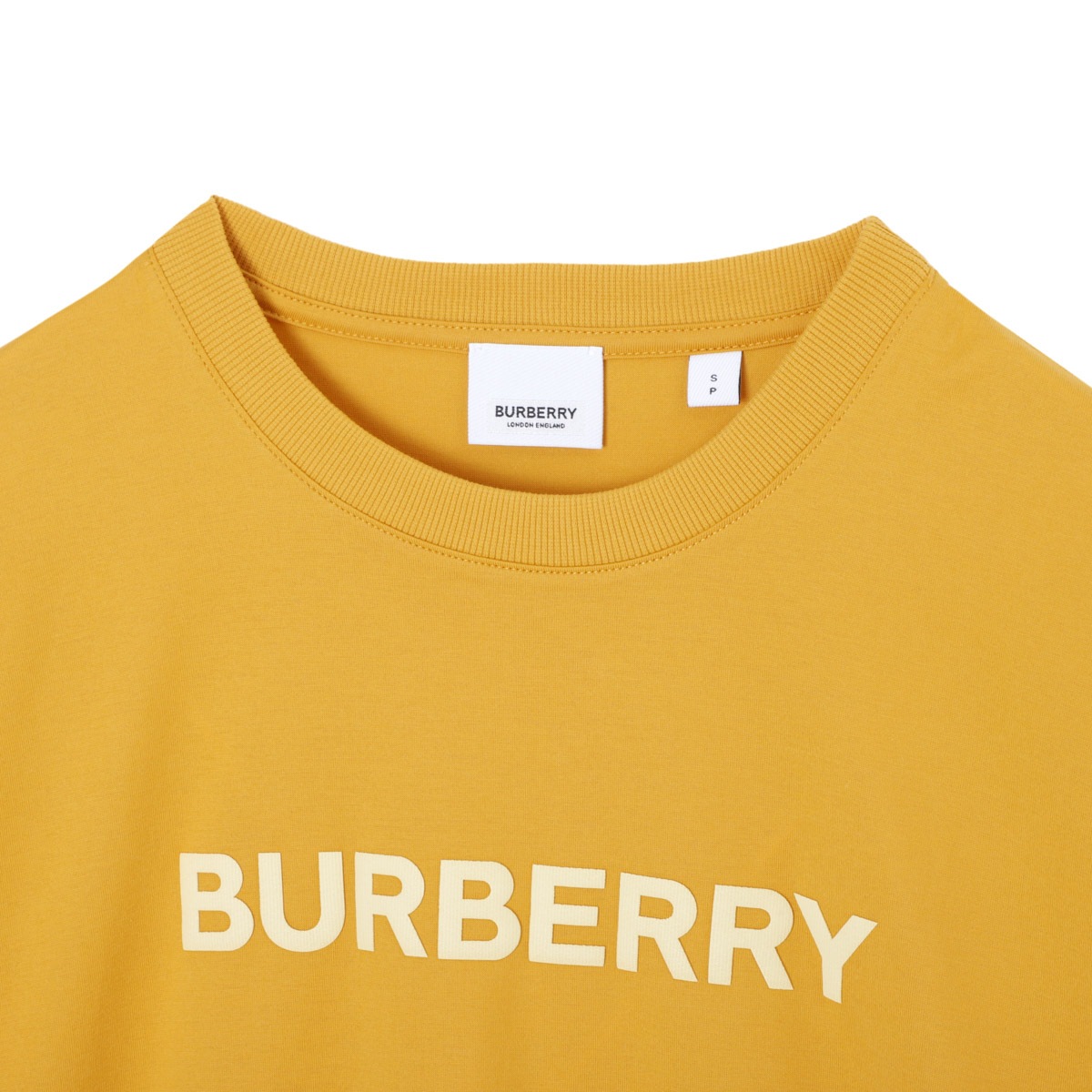BURBERRY ロゴプリント Tシャツ 8065396-A4029 MARIGOLD bur01062303_2.jpg