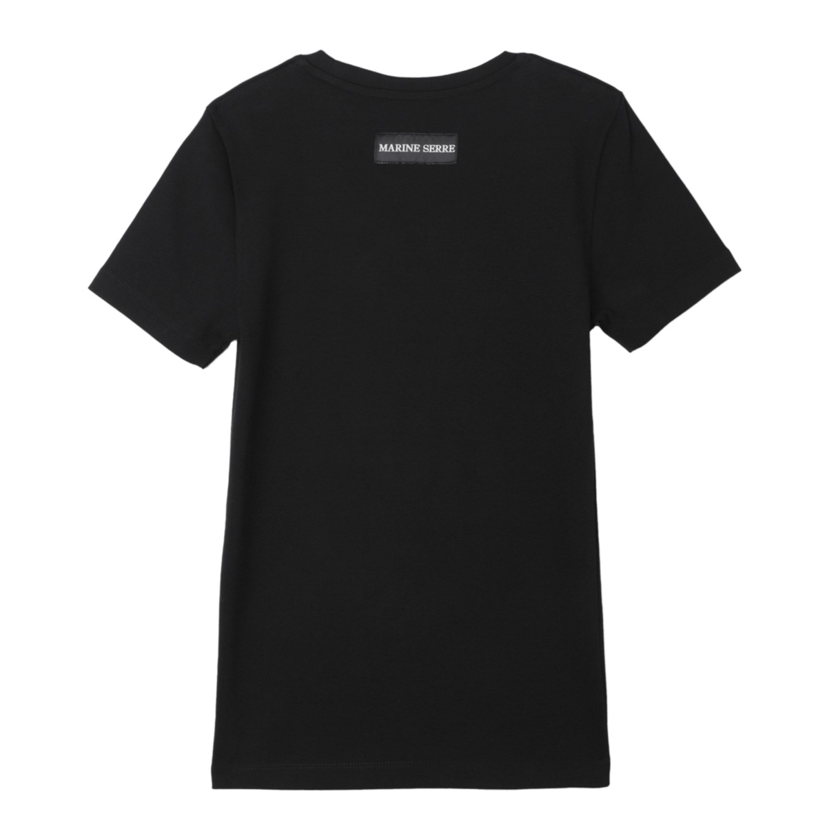 MARINE SERRE マリーン セル クルーネックTシャツ/MOON LOGO JERSEY BABY FIT T-SHIRT レディース