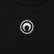 MARINE SERRE マリーン セル クルーネックTシャツ/MOON LOGO JERSEY BABY FIT T-SHIRT レディース