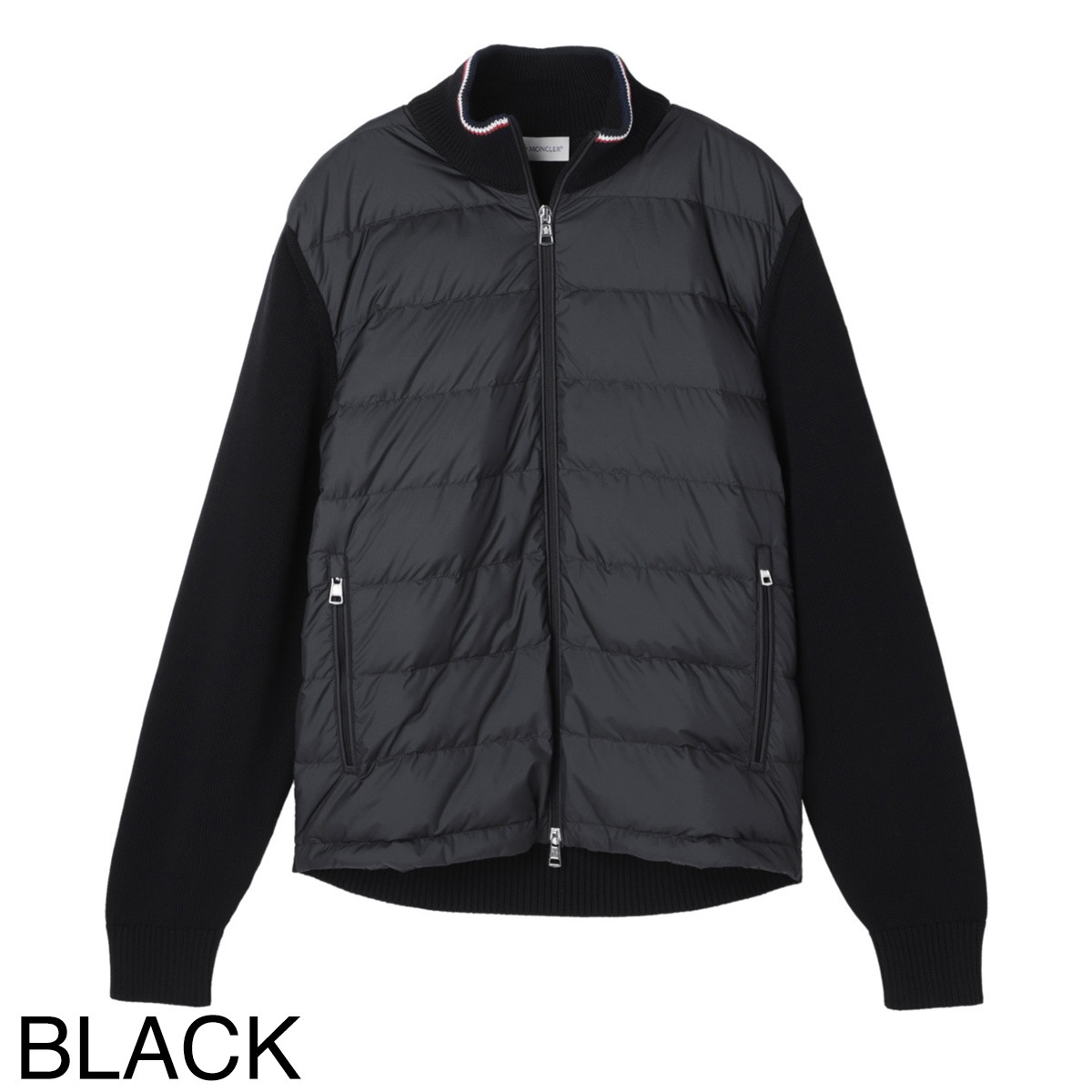 MONCLER モンクレール ダウン切り替え ジップアップ カーディガン