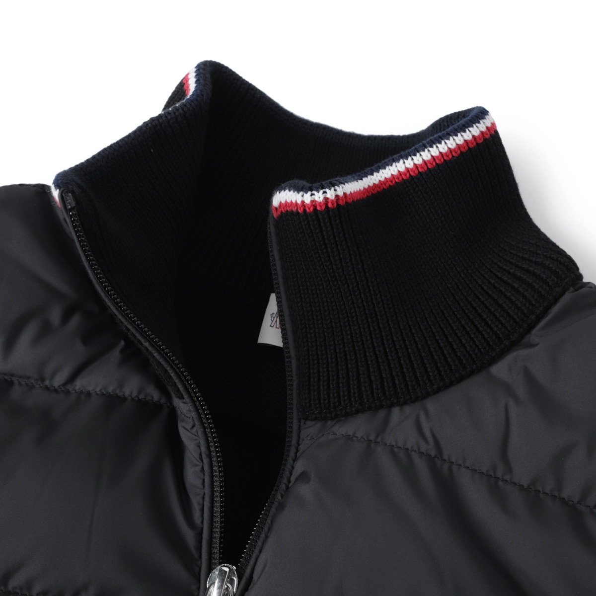 アウトレット】MONCLER モンクレール ダウン切り替え ジップアップ